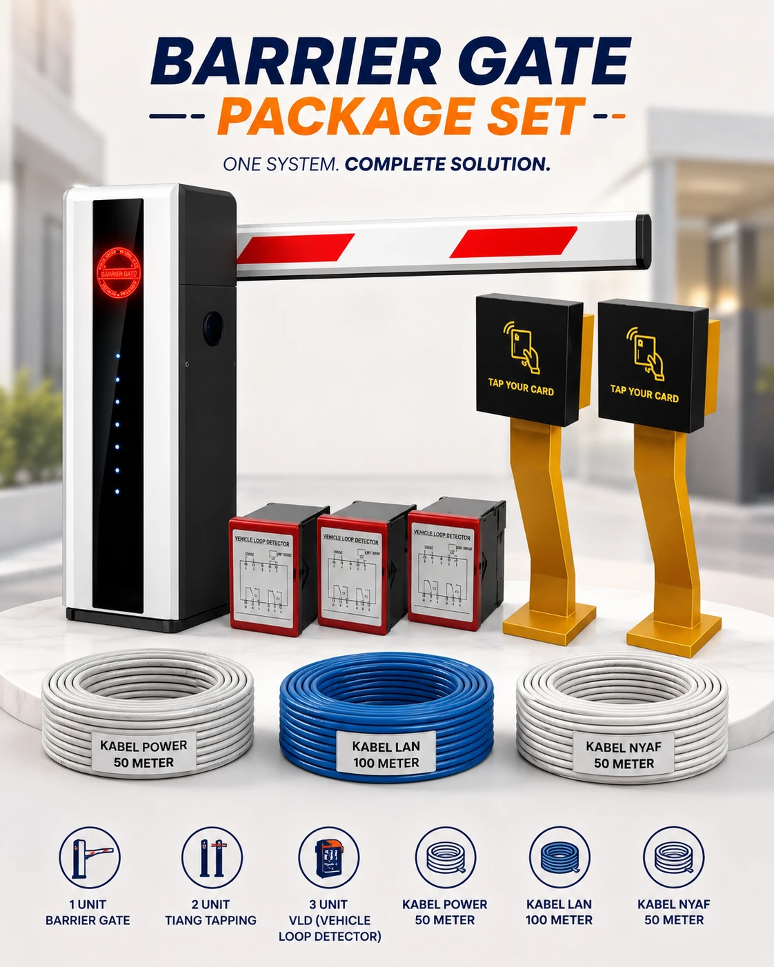 Paket 1 Barrier Gate